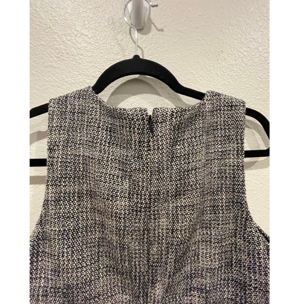 J.CREW Black And White Tweed Dress - Picture 4 of 5